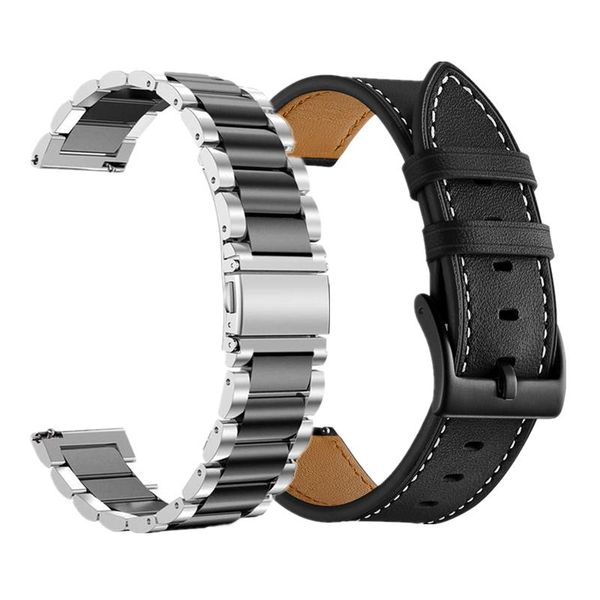 watch bands for samsung galaxy active 2 44mm 40mm band sets stainless steel and leather bracelet strap 42mm gear s2, Black;brown
watch bands for samsung galaxy active 2 44mm 40mm band sets stainless steel and leather bracelet strap 42mm gear s2, Black;brown