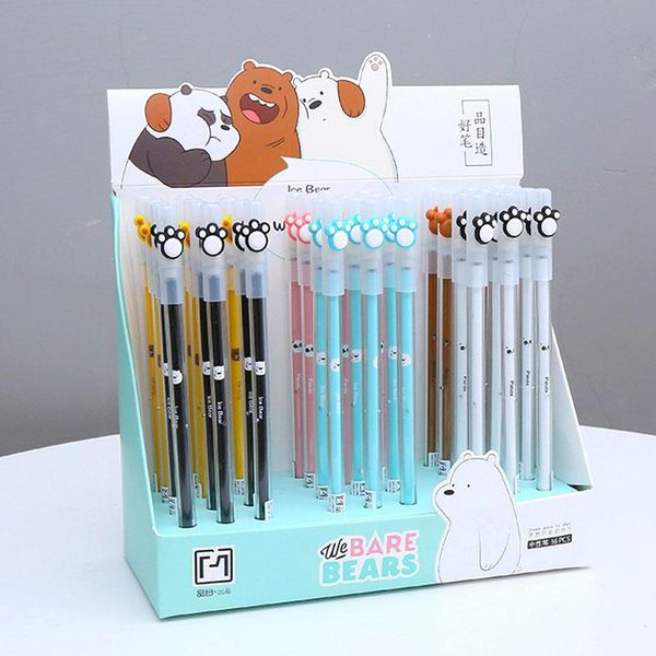 gel pens 48 pcs/lot kawaii bear pen cute 0.5mm black ink signature school office writing supplies promotional gift
gel pens 48 pcs/lot kawaii bear pen cute 0.5mm black ink signature school office writing supplies promotional gift