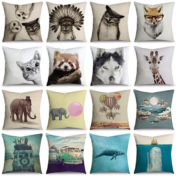 cushion/decorative pillow decorative painting animal cushion cover polyester bohemian geometric home decoration chair car sofa pillowcase
cushion/decorative pillow decorative painting animal cushion cover polyester bohemian geometric home decoration chair car sofa pillowcase