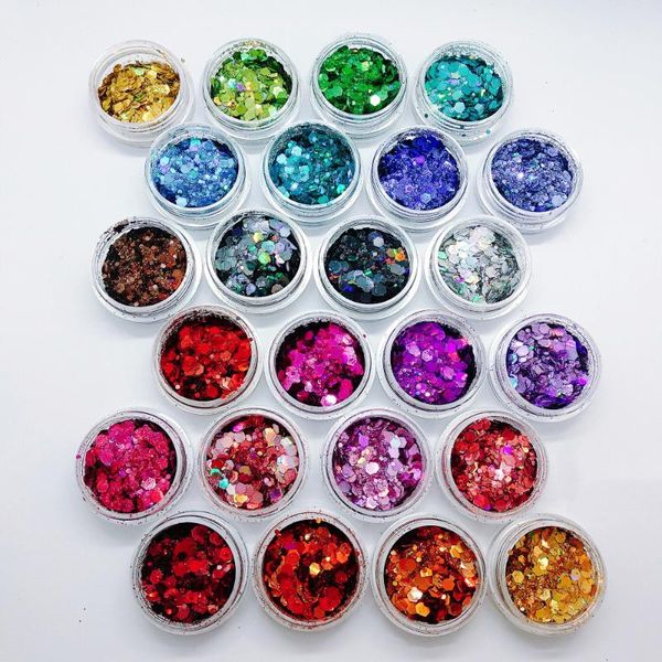 nail glitter holographic chunky 24 colors total 140g face body eye festival, Silver;gold
nail glitter holographic chunky 24 colors total 140g face body eye festival, Silver;gold