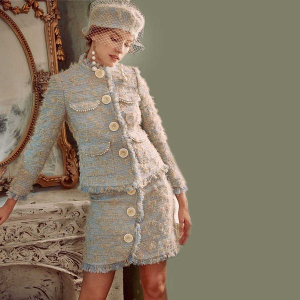 two piece dress 8103 floating designer winter gold flake head white coat skirt gauze w20m
two piece dress 8103 floating designer winter gold flake head white coat skirt gauze w20m
