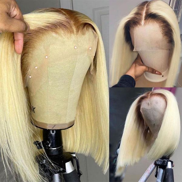 150% short bob lace front wig pre plucked brazilian remy #4/613 honey blonde ombre human hair wigs for black women1, Black;brown
150% short bob lace front wig pre plucked brazilian remy #4/613 honey blonde ombre human hair wigs for black women1, Black;brown