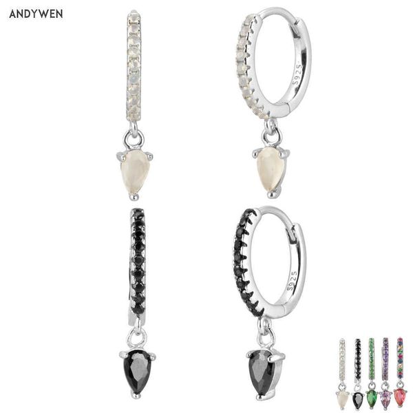 andywen 100% 925 sterling silver ovals water drop earring 10 color luxury women fashion ohrringe piercing jewelry 210608
andywen 100% 925 sterling silver ovals water drop earring 10 color luxury women fashion ohrringe piercing jewelry 210608