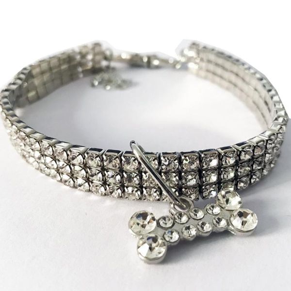 mini pet dog necklace shiny crystal rhinestones chocker collars fancy cat collar elastic adjustable jewelry & leashes
mini pet dog necklace shiny crystal rhinestones chocker collars fancy cat collar elastic adjustable jewelry & leashes
