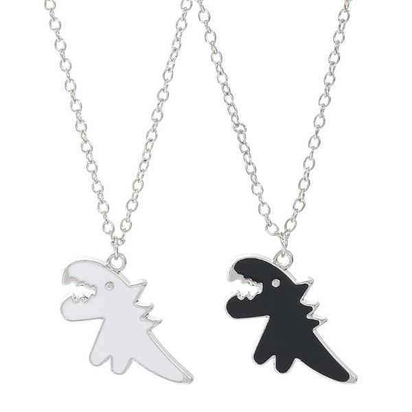personalized small dinosaur style design metal necklace with pendant fashion casual gift anniversary party, Silver
personalized small dinosaur style design metal necklace with pendant fashion casual gift anniversary party, Silver