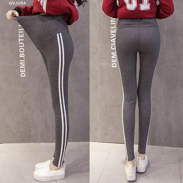 casual striped side maternity leggings for pregnant women pants clothes pregnancy skinny strentch trousers bottoms, White
casual striped side maternity leggings for pregnant women pants clothes pregnancy skinny strentch trousers bottoms, White