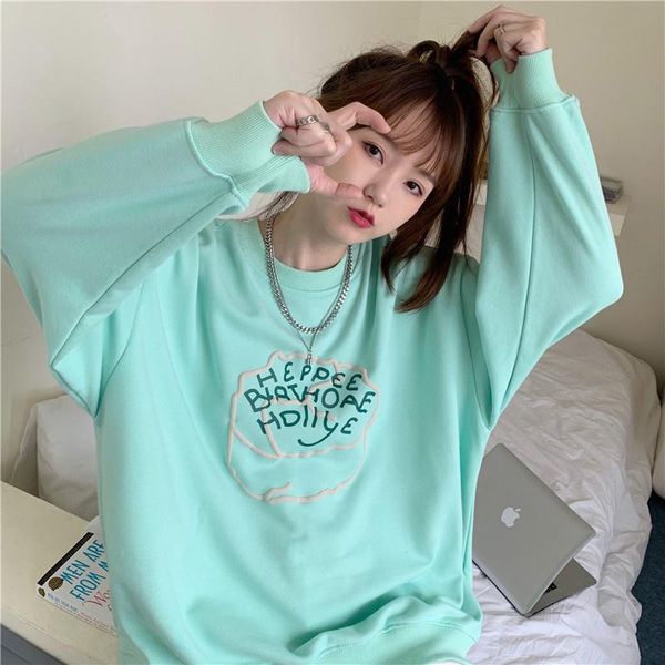 women's hoodies & sweatshirts mint green wei spring and autumn thin korean, Black
women's hoodies & sweatshirts mint green wei spring and autumn thin korean, Black