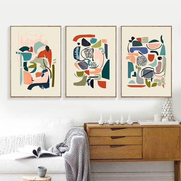 paintings nordic abstract color wall art canvas prints scandinavian poster mid century painting pictures for living room decoration
paintings nordic abstract color wall art canvas prints scandinavian poster mid century painting pictures for living room decoration