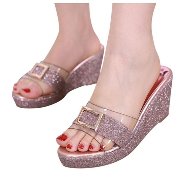 slippers platform wedge slides women summer shoes beach sandals ladies with heels buty damskie#3, Black
slippers platform wedge slides women summer shoes beach sandals ladies with heels buty damskie#3, Black