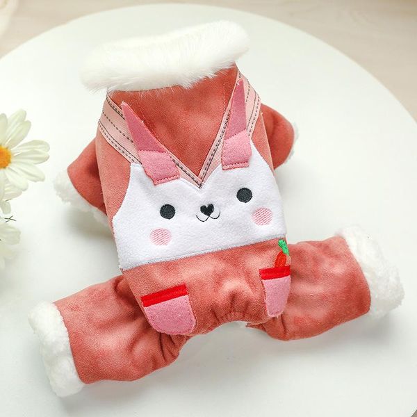 pet dog autumn and winter cotton padded clothes warm plush cat clothing carrot four legged apparel
pet dog autumn and winter cotton padded clothes warm plush cat clothing carrot four legged apparel