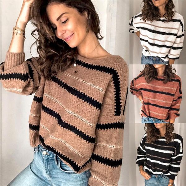 women's sweaters women autumn v-neck long sleeve sweater loose knit pullover jumper, White;black
women's sweaters women autumn v-neck long sleeve sweater loose knit pullover jumper, White;black