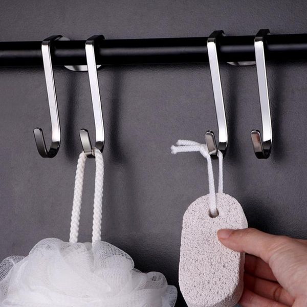 1pcs double s shape stainless steel storage hook for wall and door home key organizer accessories bathroom kitchen hooks & rails
1pcs double s shape stainless steel storage hook for wall and door home key organizer accessories bathroom kitchen hooks & rails