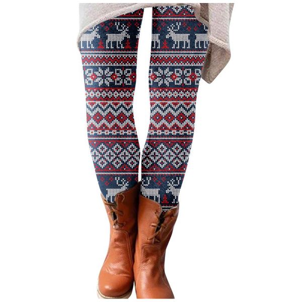 women's leggings women christmas printed winter elastic high waist all-match slim long boot breathable pencil pants pantalones, Black
women's leggings women christmas printed winter elastic high waist all-match slim long boot breathable pencil pants pantalones, Black