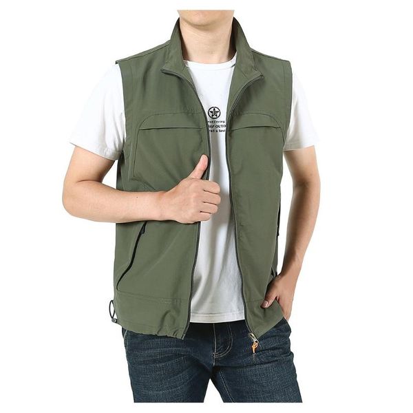 men's vests 2021 outdoor men vest casual quick dry fish breathable material fishing jacket sport survival utility safety waistcoat l6, Black;white
men's vests 2021 outdoor men vest casual quick dry fish breathable material fishing jacket sport survival utility safety waistcoat l6, Black;white