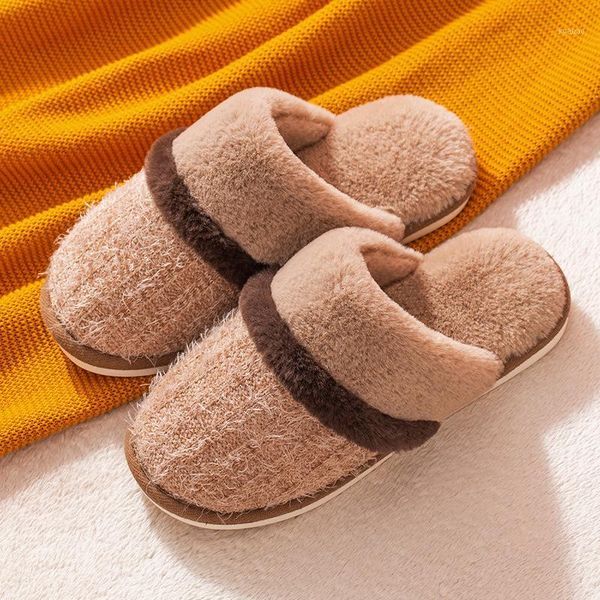 women's slippers keep warm in winter indoor couple's anti slip plush cotton men's woman shoes1, Black
women's slippers keep warm in winter indoor couple's anti slip plush cotton men's woman shoes1, Black