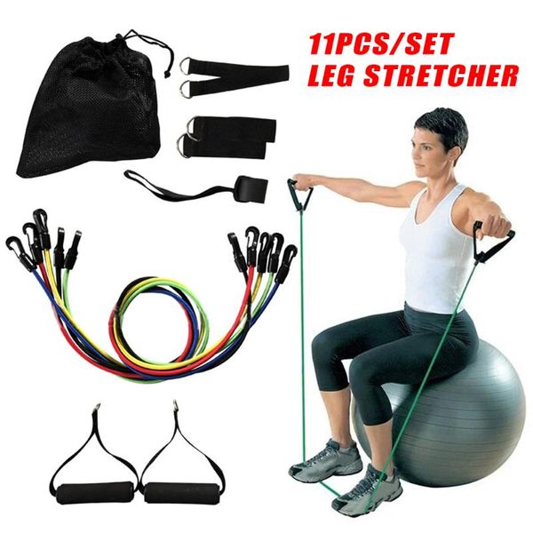 11pcs fitness yoga adjustable door mounted ballet stretch band easy install resistance bands set training leg stretcher gym
11pcs fitness yoga adjustable door mounted ballet stretch band easy install resistance bands set training leg stretcher gym