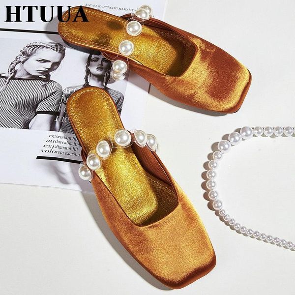 pearl fashion flat slippers women square toe slip on mules shoes woman outdoor slides famale casual flip flops sx4381, Black
pearl fashion flat slippers women square toe slip on mules shoes woman outdoor slides famale casual flip flops sx4381, Black