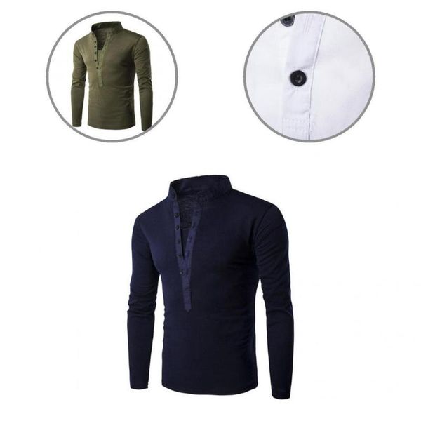 men's casual shirts simple skin-friendly solid color spring shirt leisure autumn buttons for home, White;black
men's casual shirts simple skin-friendly solid color spring shirt leisure autumn buttons for home, White;black