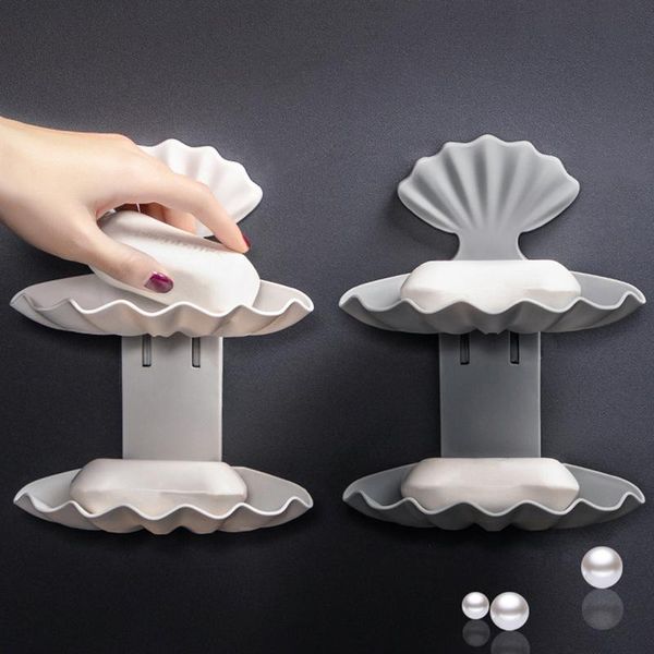 bathroom storage & organization shell shape racks double layer soap dish drain frame kitchen supplies finisher hangable holder home organize
bathroom storage & organization shell shape racks double layer soap dish drain frame kitchen supplies finisher hangable holder home organize