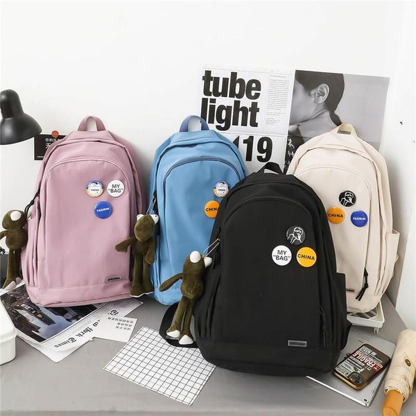 backpack waterproof men big nylon student travel black college school bag girl unisex
backpack waterproof men big nylon student travel black college school bag girl unisex