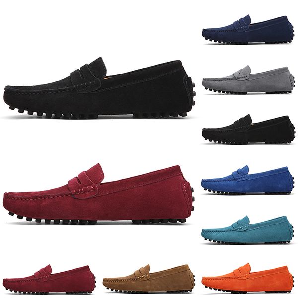 men dress suede newnon-brand shoes black light blue wine red gray orange green brown mens slip on lazy leather shoe s
men dress suede newnon-brand shoes black light blue wine red gray orange green brown mens slip on lazy leather shoe s
