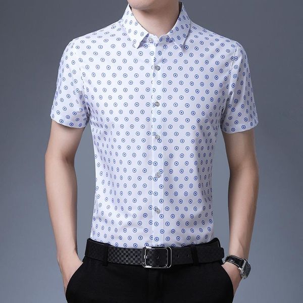 summer clothes for men short sleeve shirt korean turn-down collar floral print chemise homme casual slim fit camisas de hombre men's sh, White;black
summer clothes for men short sleeve shirt korean turn-down collar floral print chemise homme casual slim fit camisas de hombre men's sh, White;black