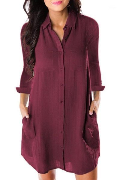 women's blouses & shirts plus size solid long shirt women double pocket sleeve button up chemisier femme fall 2021 blusas, White
women's blouses & shirts plus size solid long shirt women double pocket sleeve button up chemisier femme fall 2021 blusas, White