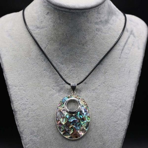 chains natural abalone shell necklace leather cord length 55+5cm fashionable egg-shape charm jewelry pendant for men women 36x50mm, Silver
chains natural abalone shell necklace leather cord length 55+5cm fashionable egg-shape charm jewelry pendant for men women 36x50mm, Silver