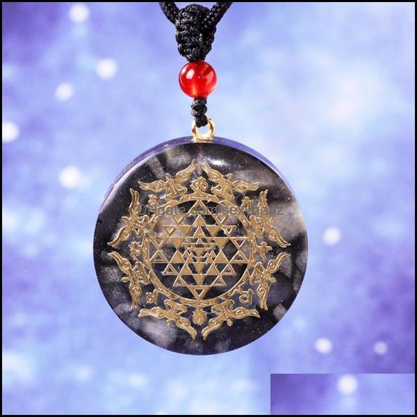 necklaces & pendants glow in the dark orgonite sri yantra symbol pendant energy chakra emf protection orgone healing jewelry necklace drop d, Silver
necklaces & pendants glow in the dark orgonite sri yantra symbol pendant energy chakra emf protection orgone healing jewelry necklace drop d, Silver