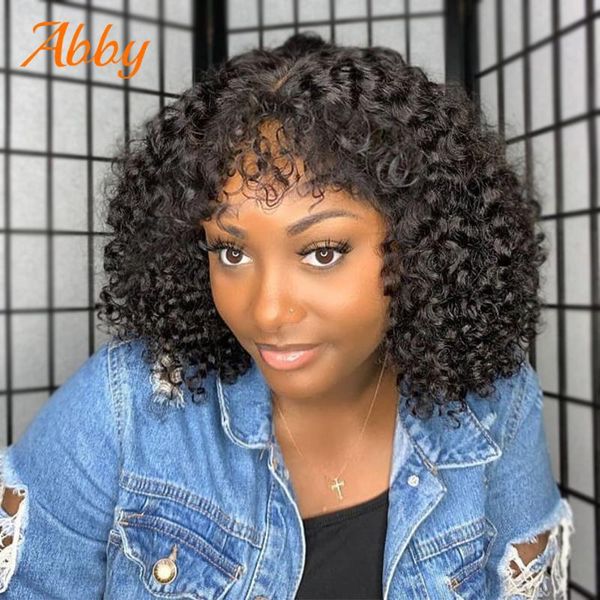 lace wigs brazilian curly bob wig with bangs 180% density kinky short full machine made bomb deep glueless, Black;brown
lace wigs brazilian curly bob wig with bangs 180% density kinky short full machine made bomb deep glueless, Black;brown