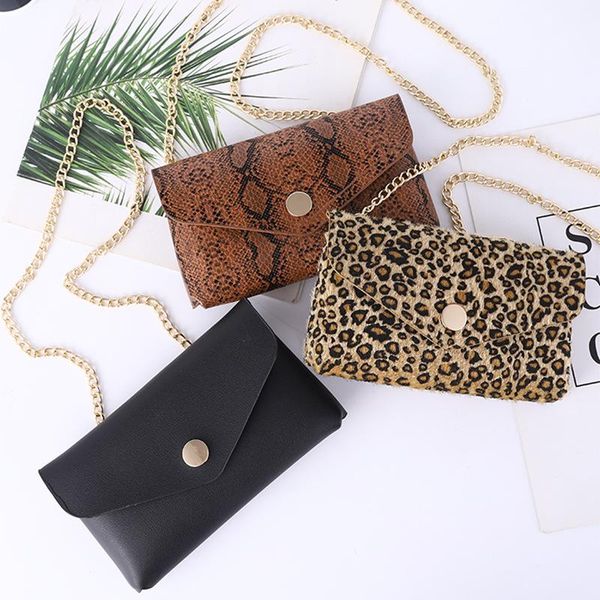 the women's chain belt bag accessories fashionable black snake leopard decoration inlaid separate shoulder strap waist bags
the women's chain belt bag accessories fashionable black snake leopard decoration inlaid separate shoulder strap waist bags