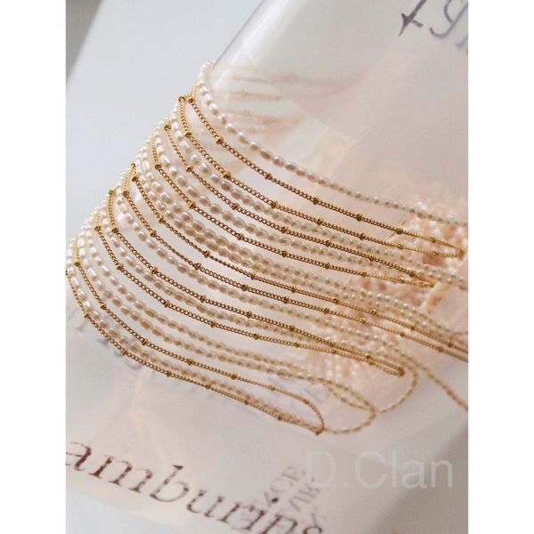 pendant necklaces d clan natural fresh water pearl necklace vintage titanium steel double layer stacking piece, Silver
pendant necklaces d clan natural fresh water pearl necklace vintage titanium steel double layer stacking piece, Silver