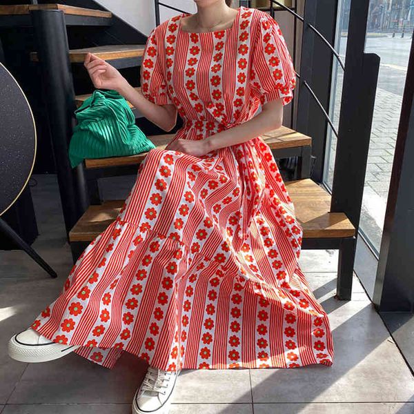 summer women short-sleeved striped beach dress korean clothes chrysanthemum kawaii loose elegant fashion strappy maxi 210514, Black;gray
summer women short-sleeved striped beach dress korean clothes chrysanthemum kawaii loose elegant fashion strappy maxi 210514, Black;gray