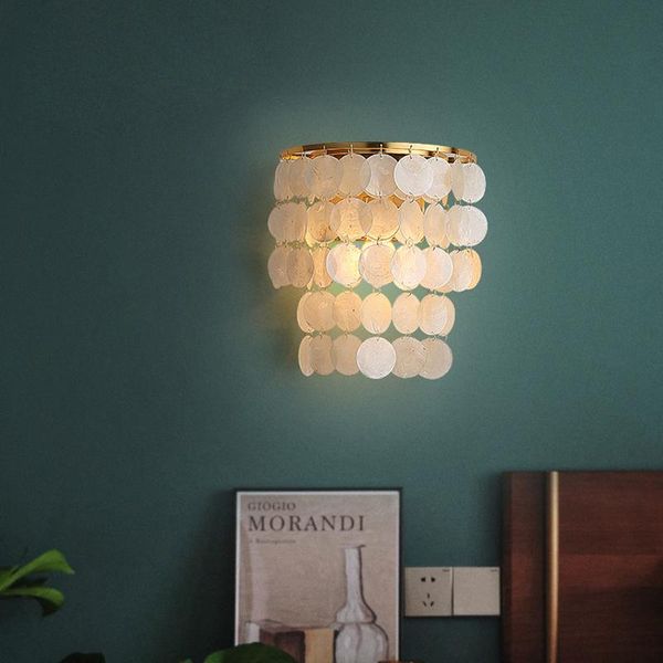 living room background wall lamp in wind girl net red children's nordic wedding post-modern shell
living room background wall lamp in wind girl net red children's nordic wedding post-modern shell