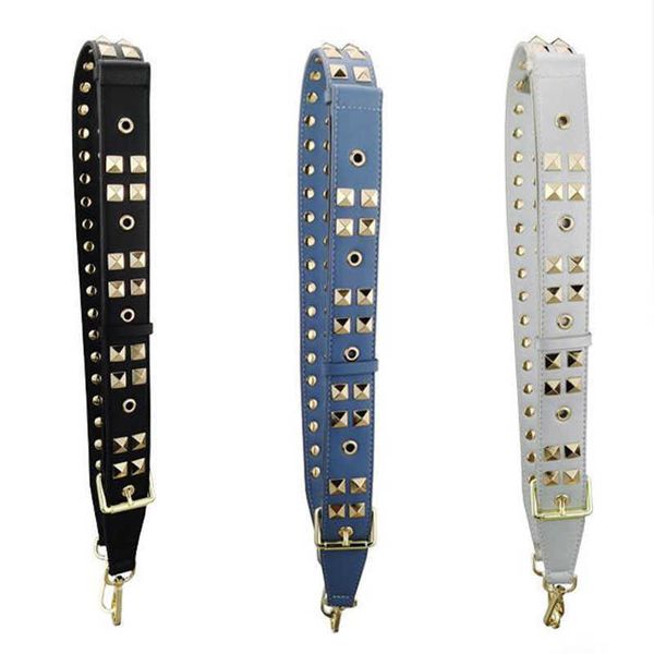 rivet women straps pu leather shoulder belt bags handbag accessories parts for crossbody bag brown red stp179 210901, Black
rivet women straps pu leather shoulder belt bags handbag accessories parts for crossbody bag brown red stp179 210901, Black