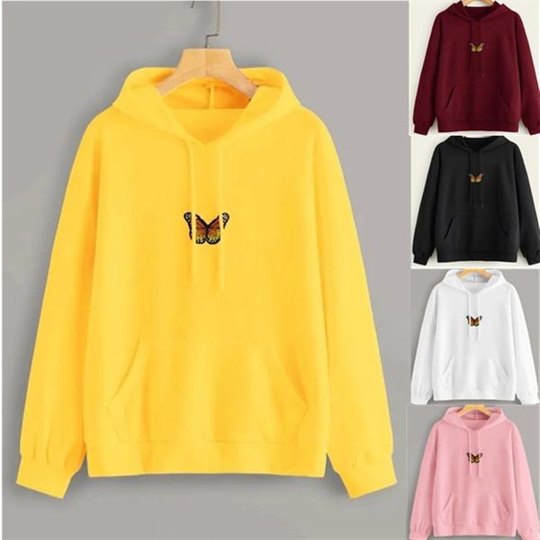 women's hoodie sweatshirt printed butterfly hooded 2021 winter casual loose pullover gym clothing, White;black
women's hoodie sweatshirt printed butterfly hooded 2021 winter casual loose pullover gym clothing, White;black