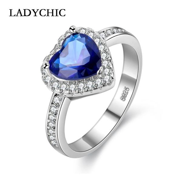 wedding rings ladychic classic love heart silver color micro inlay zircon for women blue crystal ring jewelry christmas gift lr1101, Slivery;golden
wedding rings ladychic classic love heart silver color micro inlay zircon for women blue crystal ring jewelry christmas gift lr1101, Slivery;golden
