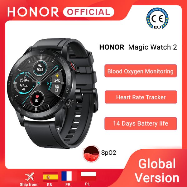 in stock global version honor magic watch 2 smart watch bluetooth 5.1 smartwatch blood oxygen 14 days waterproof magicwatch 2g, Slivery;brown
in stock global version honor magic watch 2 smart watch bluetooth 5.1 smartwatch blood oxygen 14 days waterproof magicwatch 2g, Slivery;brown