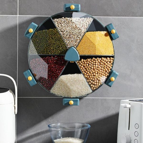 storage bottles & jars wall-mounted seperated cereals dispenser grain box insect-proof moisture-proof sealed containers pp food tank
storage bottles & jars wall-mounted seperated cereals dispenser grain box insect-proof moisture-proof sealed containers pp food tank