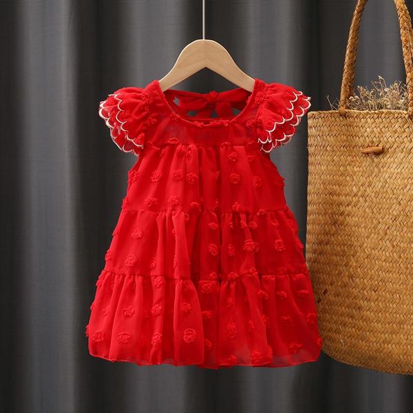 girl's dresses 2021 1 year baby birthday girl clothes princess party dress for summer clothing ruffle 0-2 t vestidos, Red;yellow
girl's dresses 2021 1 year baby birthday girl clothes princess party dress for summer clothing ruffle 0-2 t vestidos, Red;yellow