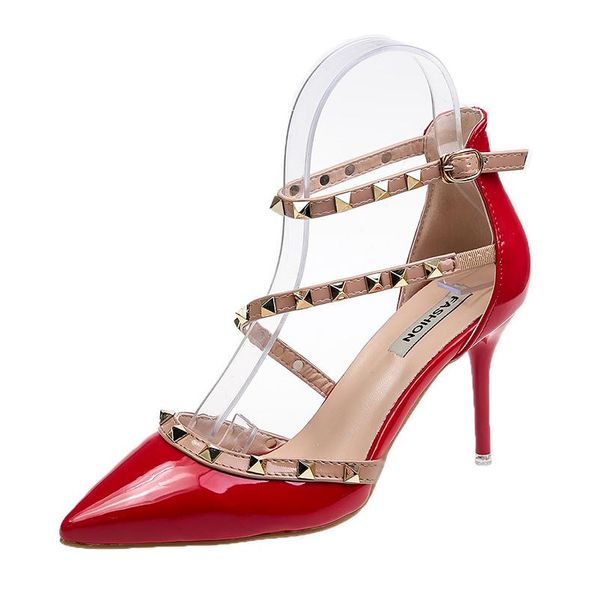 sandals shoes woman 2021 summer ladies high heels valentine female pointed toe pumps for womens shoe zapatos chaussure femme, Black
sandals shoes woman 2021 summer ladies high heels valentine female pointed toe pumps for womens shoe zapatos chaussure femme, Black
