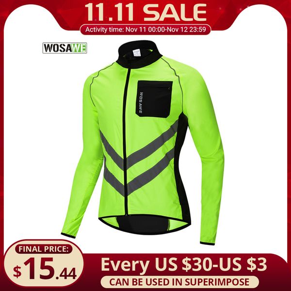 wosawe reflective et for men and women, windproof, mountain or road bike, high visibility, Black
wosawe reflective et for men and women, windproof, mountain or road bike, high visibility, Black