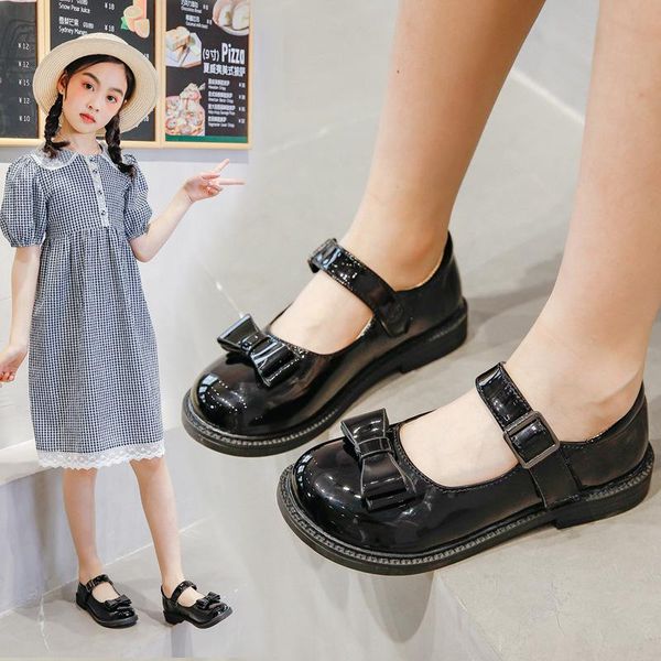 chaussure fille childrens leather shoes for students girls princess single wedding party kids dress black flat, Black;grey
chaussure fille childrens leather shoes for students girls princess single wedding party kids dress black flat, Black;grey