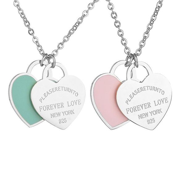 pendant necklaces trendy heart necklace&pendant enamel stainless steel brand design chain necklace gold color charm women york jewelry, Silver
pendant necklaces trendy heart necklace&pendant enamel stainless steel brand design chain necklace gold color charm women york jewelry, Silver