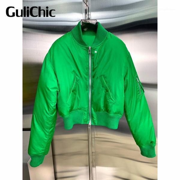 women's down & parkas 8.14 gulichic women solid color stand up collar long sleeve zipper short coat jacket, Black
women's down & parkas 8.14 gulichic women solid color stand up collar long sleeve zipper short coat jacket, Black