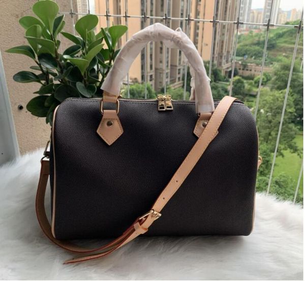 new women's bag designers women shoulder bags messenger travel bag classic style fashion flowers lady totes luxury handbags speedy 30cm, Red;black
new women's bag designers women shoulder bags messenger travel bag classic style fashion flowers lady totes luxury handbags speedy 30cm, Red;black