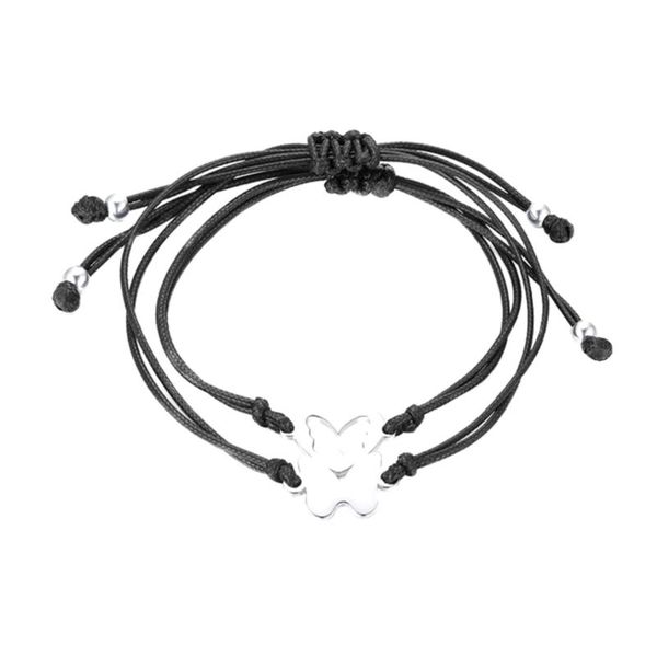 charm bracelets 2pcs woven wax rope hand ropes adjustable lovers weaving, Golden;silver
charm bracelets 2pcs woven wax rope hand ropes adjustable lovers weaving, Golden;silver