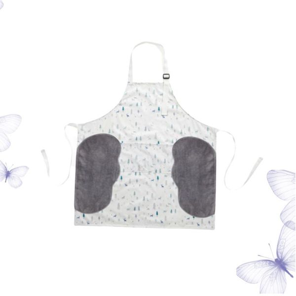 aprons kitchen cooking household oil-proof water-proof apron printing creative wiping hands (blue deer)
aprons kitchen cooking household oil-proof water-proof apron printing creative wiping hands (blue deer)