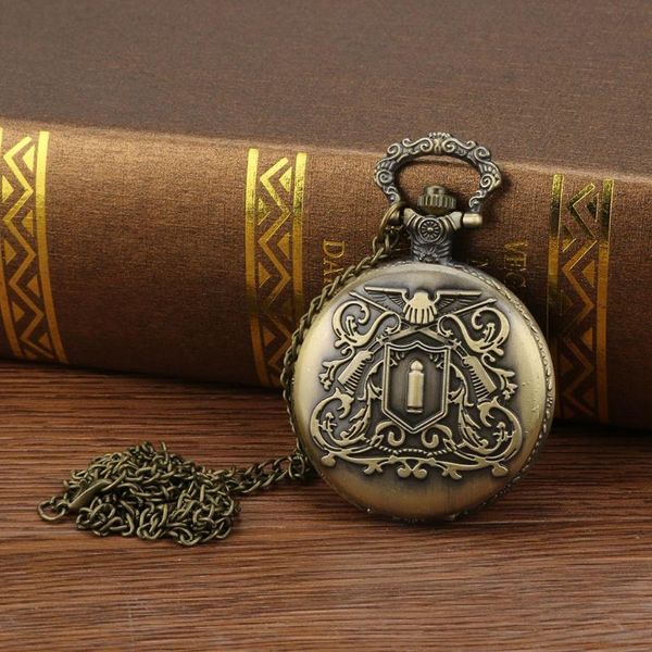 wristwatches vintage steampunk retro bronze men watch personalized pattern quartz roman numerals pocket clock reloj, Slivery;brown
wristwatches vintage steampunk retro bronze men watch personalized pattern quartz roman numerals pocket clock reloj, Slivery;brown