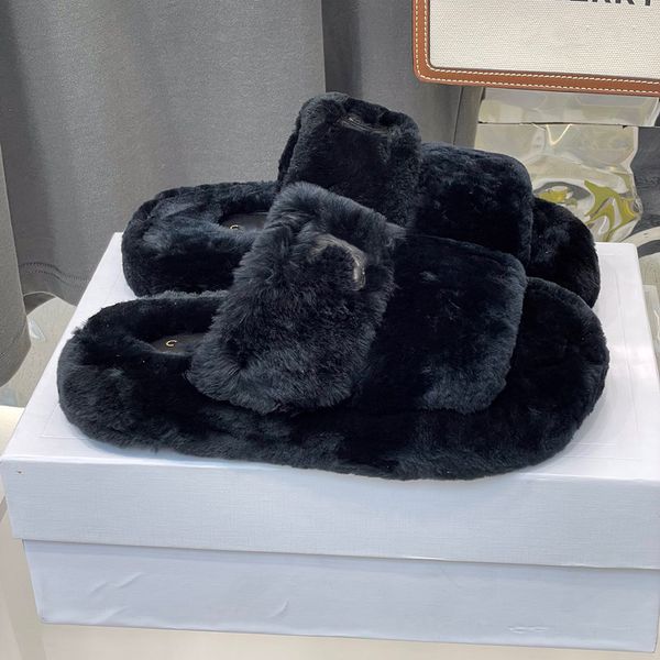 slippers designer women sandals shoes winter l indoor scuffs booties heels warm fashion sliders womens dress classic style with box gift, Black
slippers designer women sandals shoes winter l indoor scuffs booties heels warm fashion sliders womens dress classic style with box gift, Black